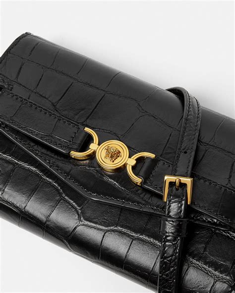 versace evening clutch wine|versace medusa 95 crossbody.